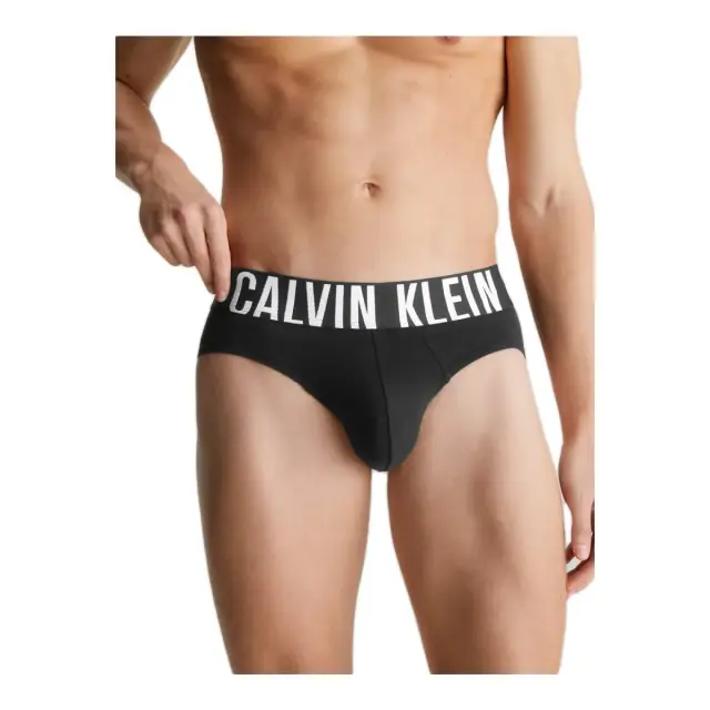 Calvin Klein Ανδρικό Slip Intense Power - Τριπλό Πακέτο, Χρώμα Μαύρο 2