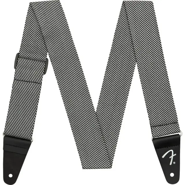 Fender 2" Modern Tweed Ζώνη Κιθάρας/ Μπάσου WHT/BK