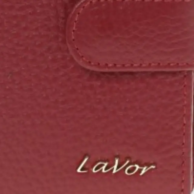 Μικρό Δερμάτινο Γυναικείο Πορτοφόλι με RFID lavor 1-6176 Κόκκινο - ONESIZE 3