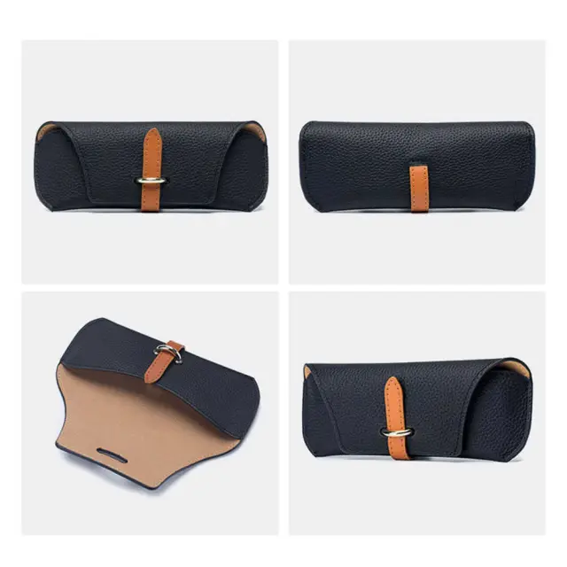Techsuit - Glasses Case (ETL3) - PU, 17.8 x 7.3 x 0.5cm - Μαύρο 2