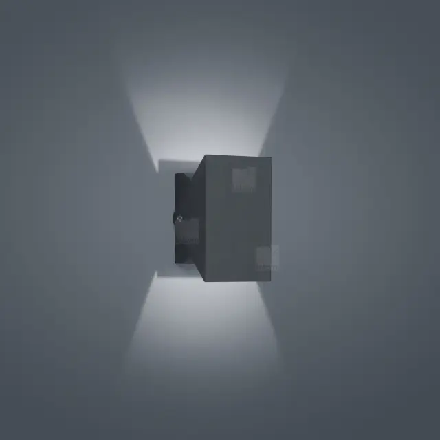 FREE Επιτοίχιο Φωτιστικό LED Γραφίτης IP54