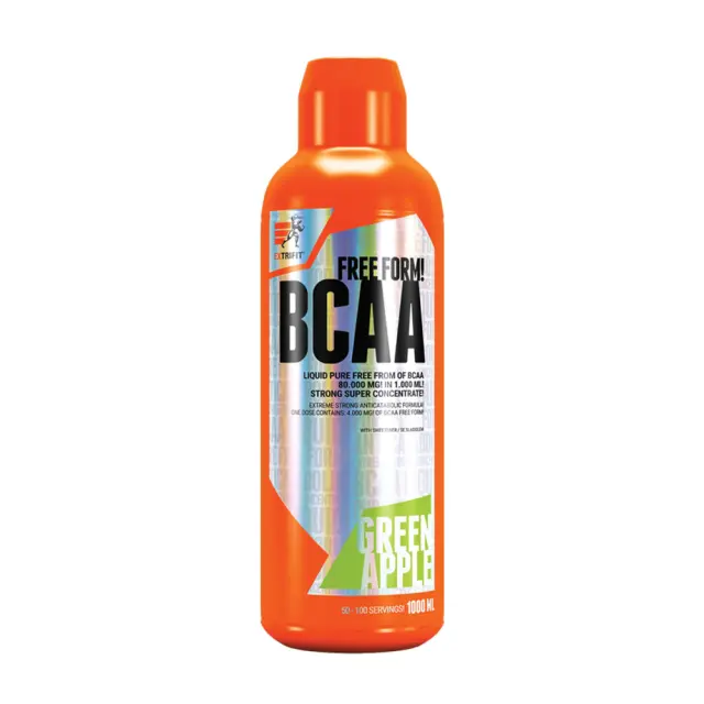 Extrifit BCAA 80000 mg Liquid apple, 1000-ml