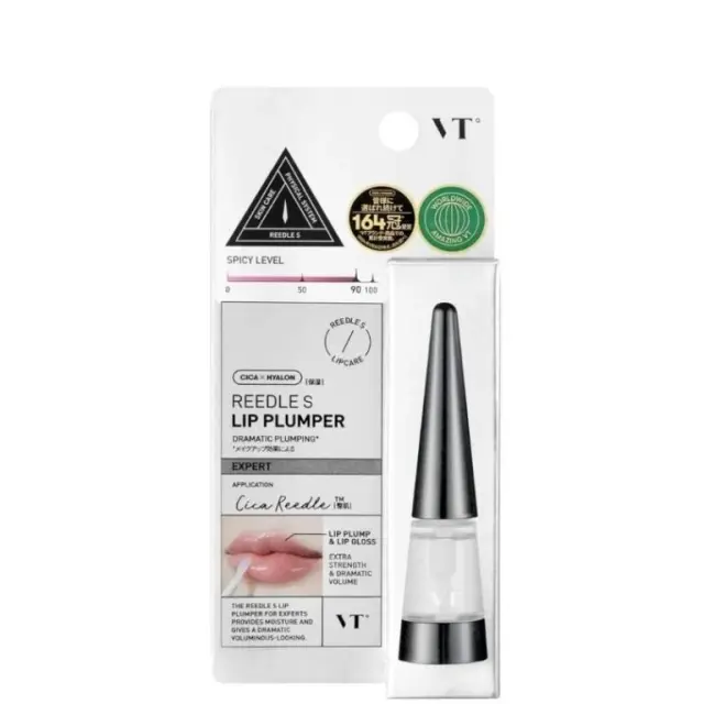 VT Reedle Shot Lip Plumper Expert - Gloss με μικροβελόνες και εφέ όγκου