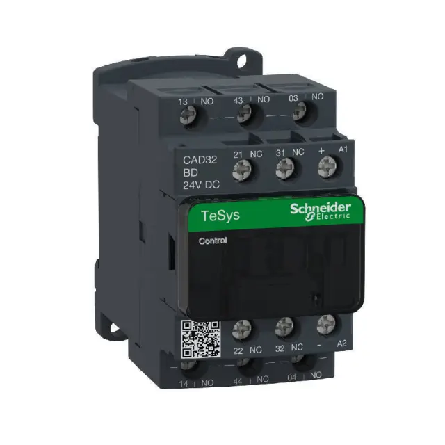TeSys Deca control relay - 3 NO + 2 NC - = 690 V - 24 V DC standard coil