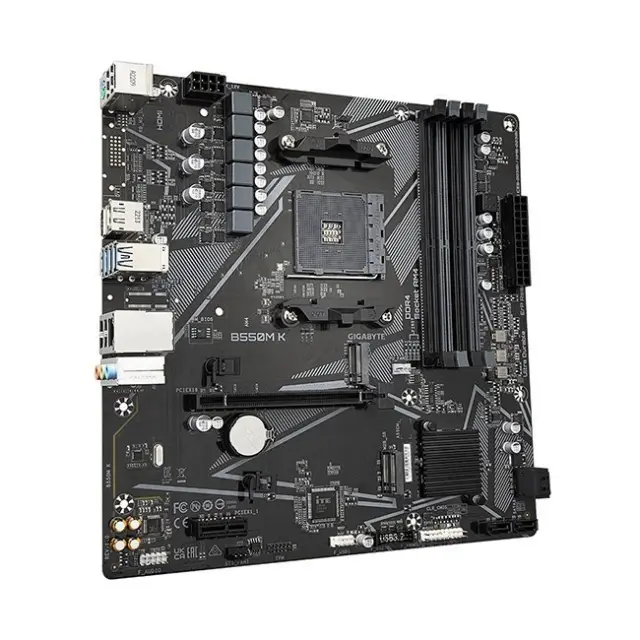 Gigabyte Motherboard B550M-K AM4 (B550M K) 3