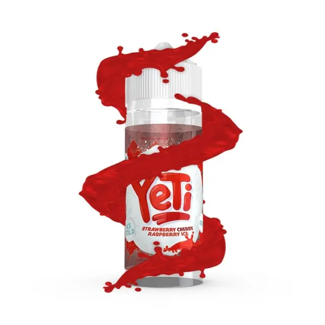 Yeti Iced Flavour Shot Strawberry Cherry Raspberry 25ml/120ml