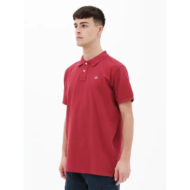 Emerson Men's Garment Dyed Polo (221.EM35.69GD-Red) - Κόκκινο 3