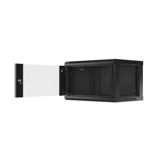 Lanberg Καμπίνα Rack 19" 6U 600X450 Black V2 (WF01-6406-10B) 2