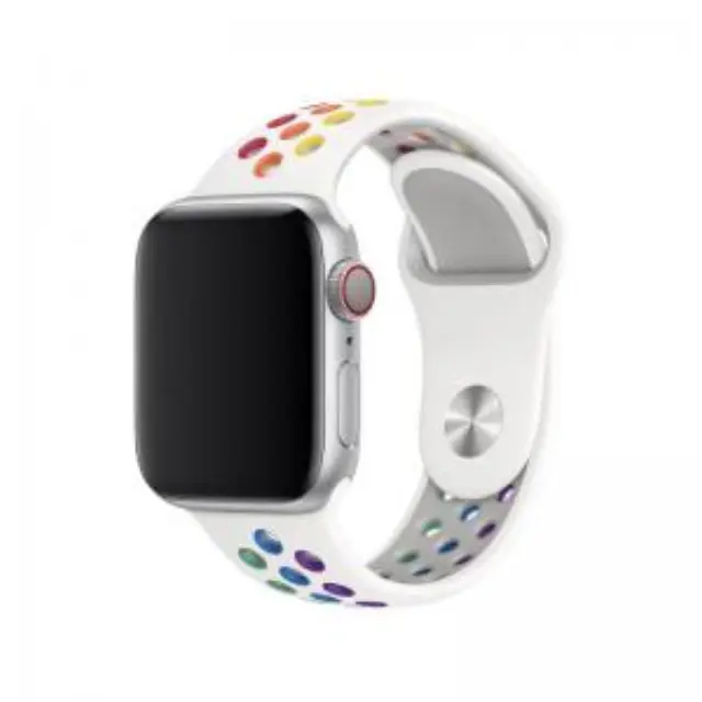 Λουράκι Devia Sport2 Apple Watch (38/ 40/ 41/ 42mm) Deluxe Rainbow N60308 2