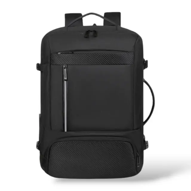Σακίδιο Πλάτης Ταξιδίου με Επέκταση 50x34x22 +5cm Playbags Collection PS2405. Μαύρο Max 50lt 3