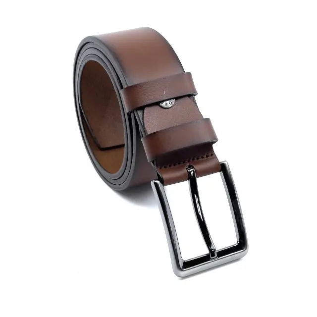 Κονιάκ Δερμάτινη Ζώνη Full Grain 4 cm - 145cm 2
