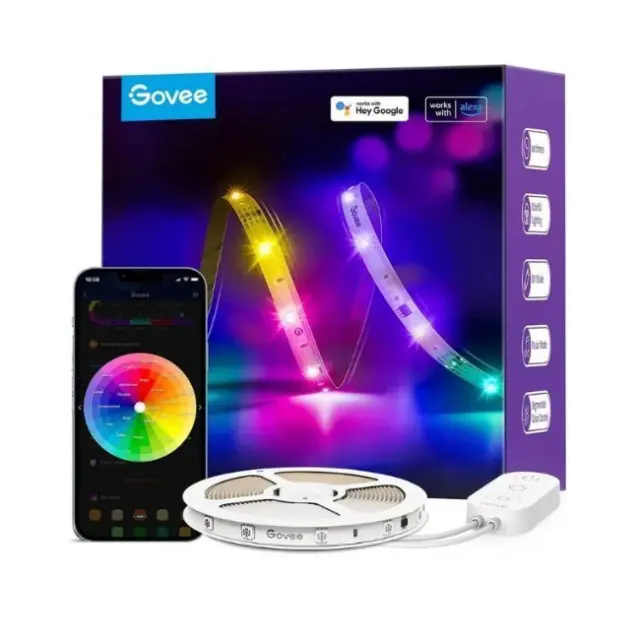 Govee LED Strip H618A 5m Wi-Fi, Bluetooth, RGBIC (H618A3D1_2)