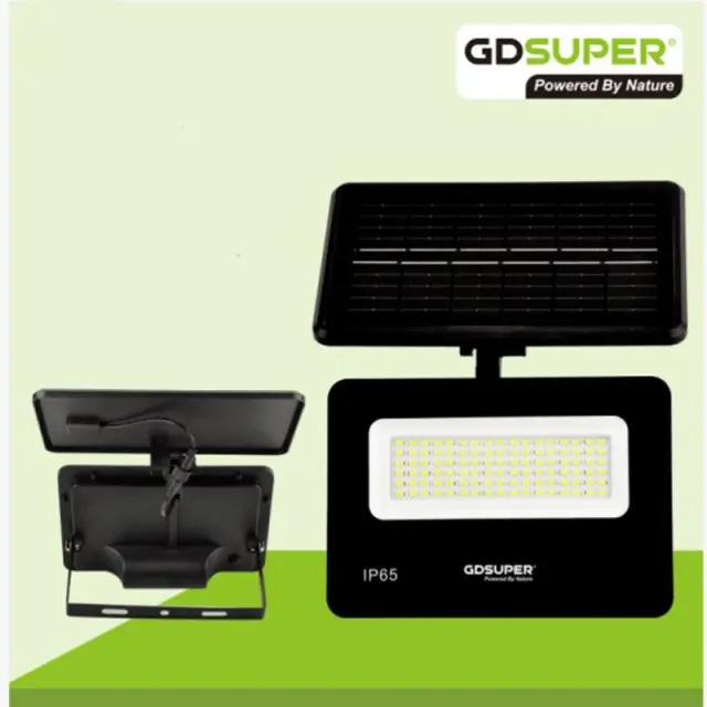 GDSUPER ΗΛΙΑΚΟΣ ΠΡΟΒΟΛΕΑΣ 30W IP65 GD-XX30W-T