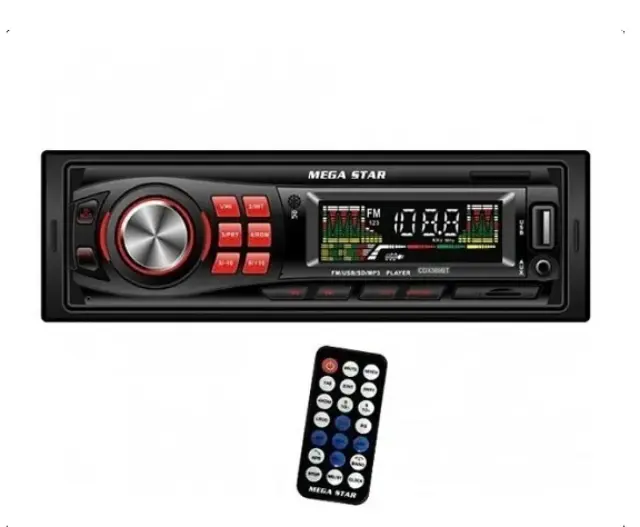 Ράδιο Αυτοκινήτου 1DIN Με Bluetooth USB SD AUX Και Τηλεχειριστήριο TP-3013