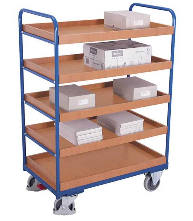 Variofit sw-800.248 Τρόλεϊ Μεταφοράς 5 Επιπέδων για Φορτίο Βάρους ως 250kg 3