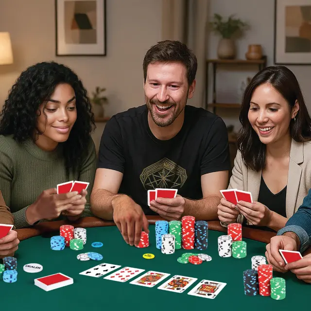 Ambassador® Pro Poker Texas Hold'em Σετ Μάρκες 300Τμχ 2