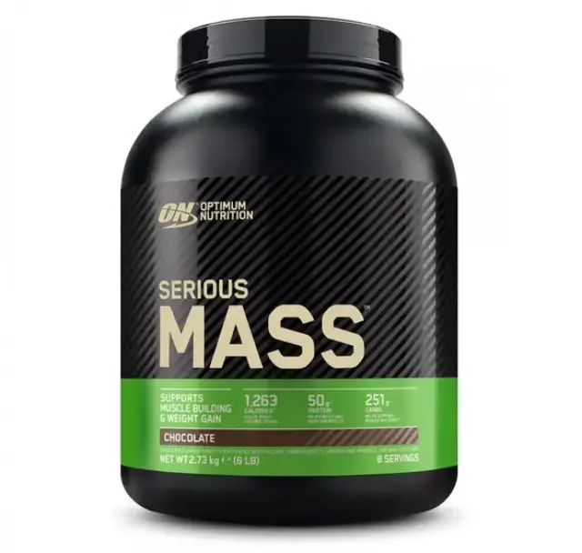Optimum Nutrition Serious Mass 2730g Chocolate (5060469985206)