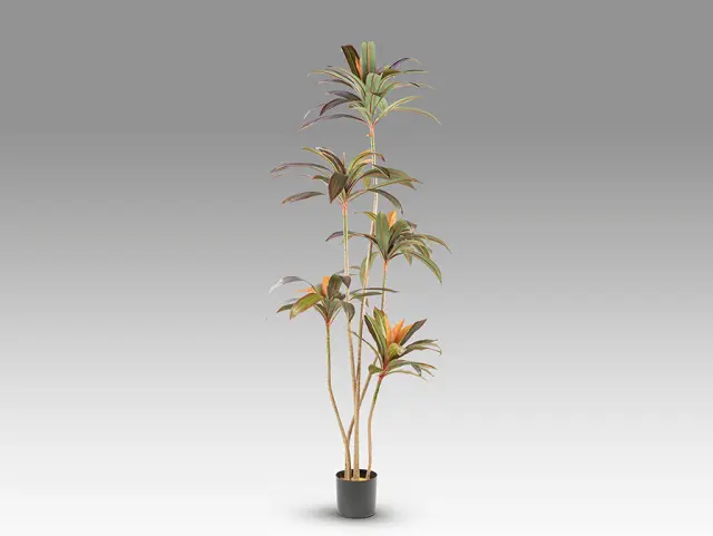 Dracena Roja 281348 Artificial Plant H220 – Τεχνητό Φυτό Red Dracaena Πράσινο