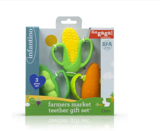 INFANTINO Farmers Market Teether Gift Set (0m+)
