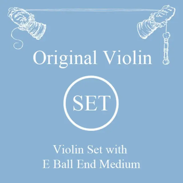 Larsen Original Χορδές Βιολιού 4/4 E Ball Medium