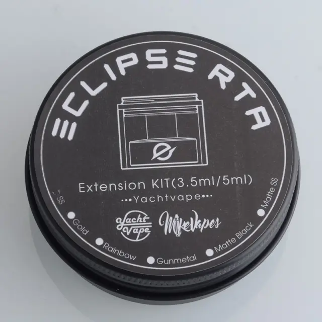 Eclipse RTA Stainless Steel Replacement Extension 3.5ml / 5ml - Yachtvape x Mike Vapes 2