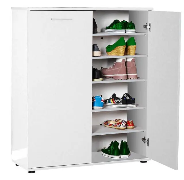 Παπουτσοθήκη ADR-520-BB Antre Λευκή 91x108x35cm 3