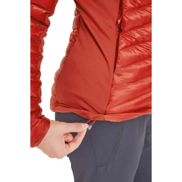 Rab Cirrus Flex Hoody Γυναικείο Συνθετικό Puffer Μπουφάν Slim Fit Plum - Large 3
