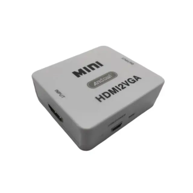 Andowl Μετατροπέας HDMI female σε VGA female Λευκό (Q-JC145) 3