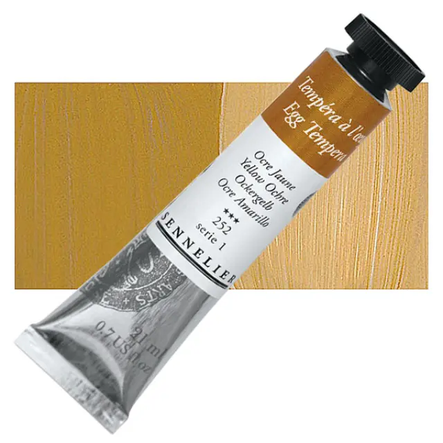Αυγοτέμπερα Sennelier - 252 Yellow Ochre - 21ml