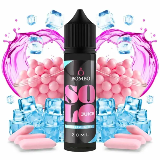 Bombo Solo Juice Bubblegum Ice 15ml/60ml