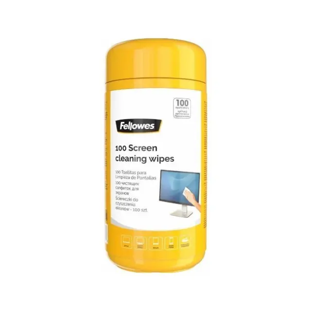 Fellowes Screen Cleaning Cloths 100pcs (9970330)