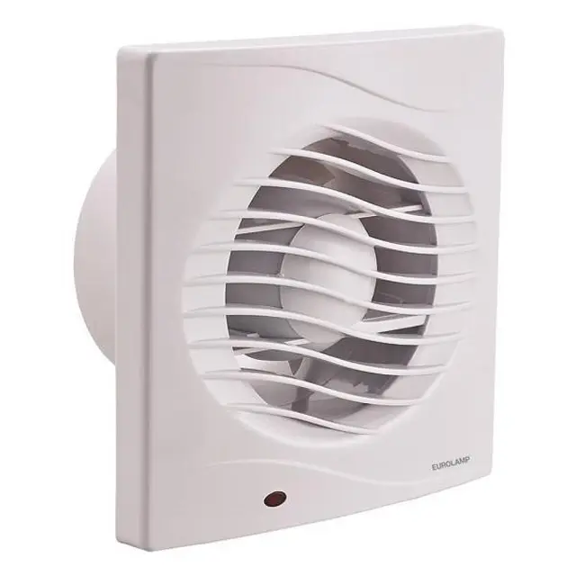 Εξαεριστήρας Λουτρού Φ12cm 16W 220-240V Λευκό EUROLAMP 147-33241