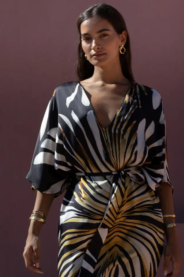 NEMA RESORT WEAR MAXI DRESS (15107N912-MULTICOLOUR) - L 3