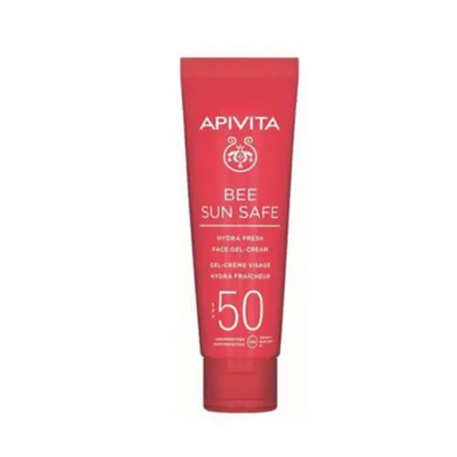 Apivita Bee Sun Safe Hydra Gel Cream SPF50 Αντηλιακή Ενυδατική Κρέμα-Τζέλ Προσώπου, 50ml