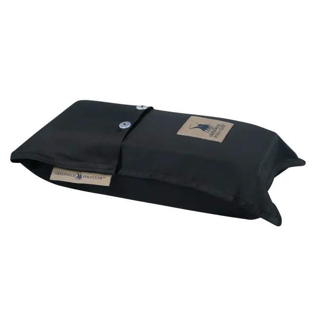 Σεντόνι King Size 180x200+35 Cozy Greenwich Polo Club Black 2259 Με Λάστιχο100% Βαμβακοσατέν 2