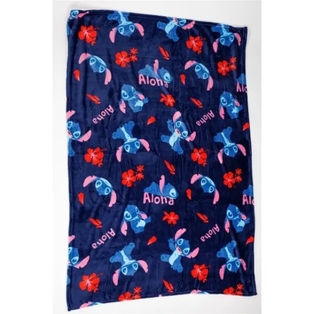 Κουβερτάκι Stitch Aloha Flanel Blanket 110*150cm AYM-084STITCH-FL