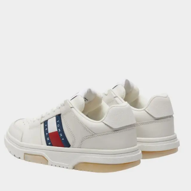 Sneaker Tommy Hilfiger The Brooklyn Leather Lace-Up EN0EN02576-YBL Άσπρο - 36 3