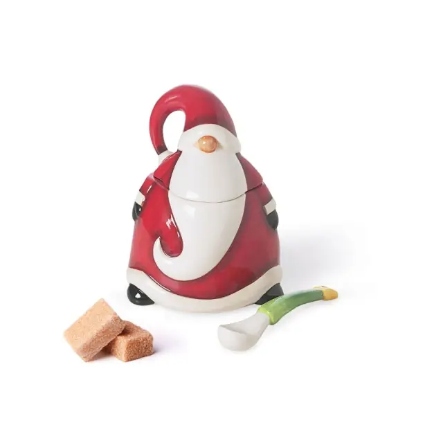 Excelsa Χριστουγεννιάτικη κεραμική Ζαχαριέρα: Xmas Santa 2