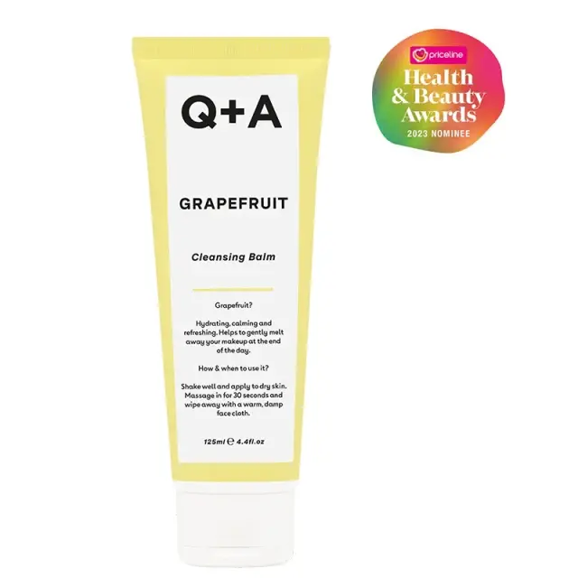 Q+A Grapefruit Cleansing Balm Βάλσαμο Καθαρισμού Προσώπου 125ml