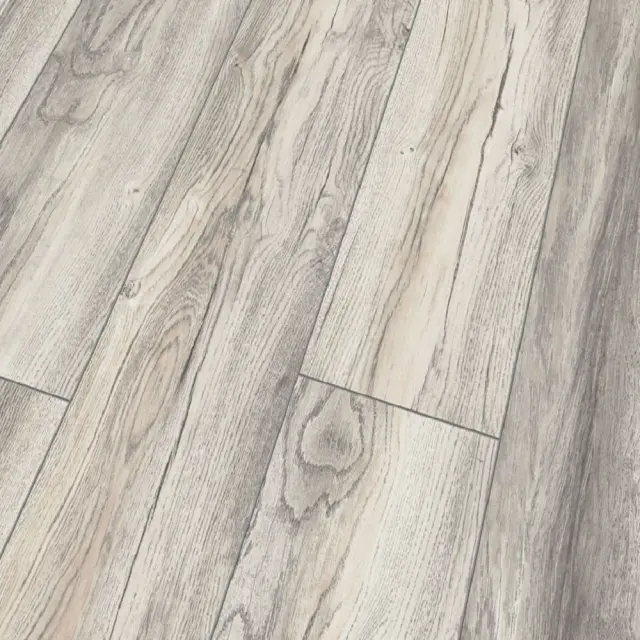 Kronotex Πάτωμα laminate ROOMS Loft 10mm-AC5/33 Oak White Κιβ: 1,581 m² / R1016