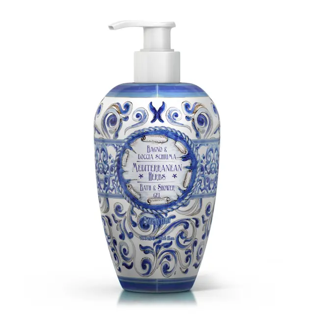 Rudy Profumi Le Maioliche Mediterranean Herbs Αφρόλουτρο 700ml