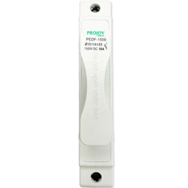 PROJOY PEDF-1500-S ΑΣΦΑΛΕΙΟΘΗΚΗ ΓΙΑ ΚΥΛΙΝΔΡΙΚΗ ΑΣΦΑΛΕΙΑ 10/14x85 1500V DC