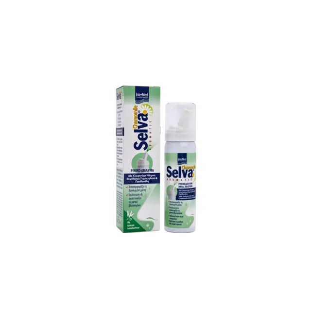 INTERMED Selva Aromatic Nasal Solution Ρινικό διάλυμα για την ανακούφιση της βουλωμένης και ερεθισμένης μύτης 150ml
