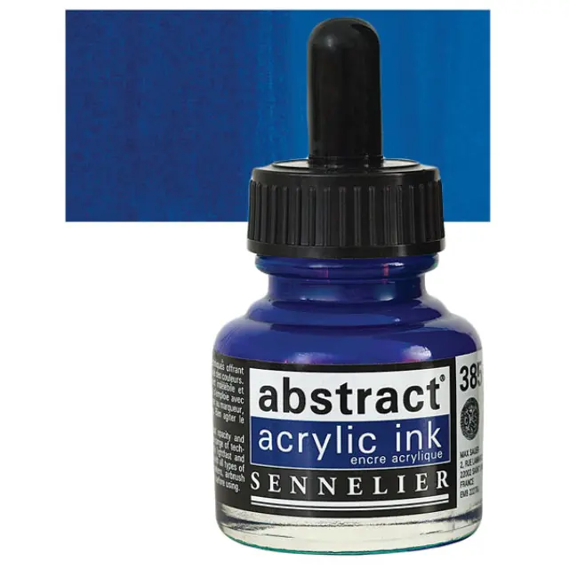 Sennelier Abstract Ακρυλικό Μελάνι 385 Primary Blue - 30ml