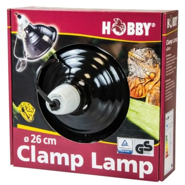 Hobby Κάτοπτρο Λάμπας Clamp Lamp με Βάση Ø 21cm
