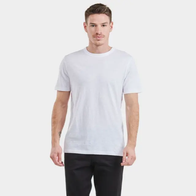 Hugo Boss - Ανδρικό T-shirt Tegood Regular Fit 50508243-100 Λευκό - 2XL