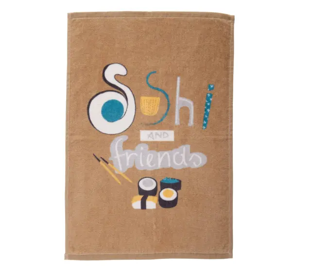 ΠΟΤΗΡΟΠΑΝΟ ΒΕΛΟΥΤΕ SUSHI 40Χ60 NEF-NEF HOMEWARE BEIGE 2