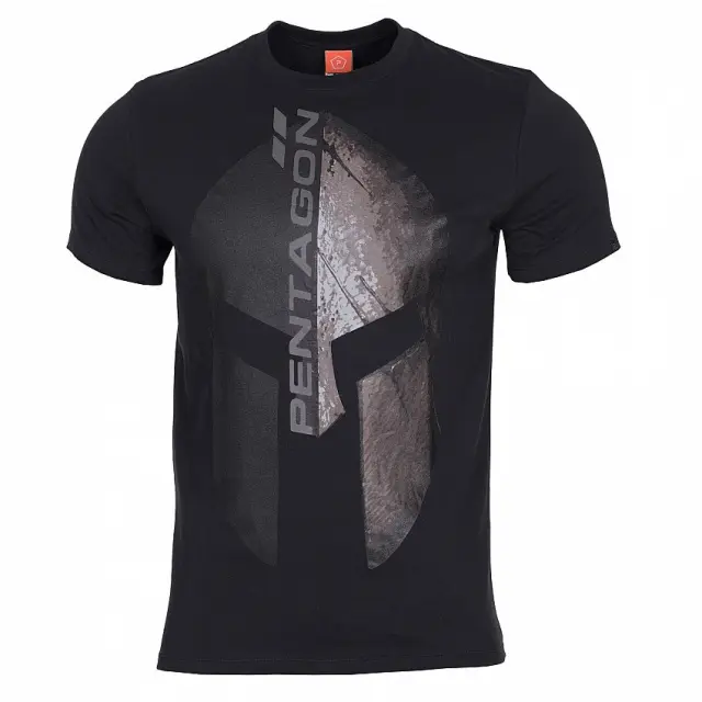 Pentagon Ageron ''Eternity'' T-Shirt-Μπλουζάκι Μακό για Τακτική -Καθημερινή Χρήση - 01-Black-Μαύρο