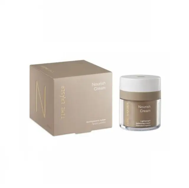 Medisei Time Eraser Nourish Cream Λεπτόρρευστη Κρέμα Προσώπου για τις Πρώτες Ρυτίδες, 50ml