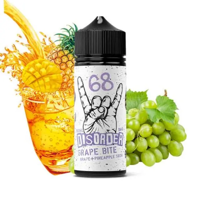 Vape Distillery Disorder Grape Bite (Grape & Pineapple Soda) 30ml/120ml